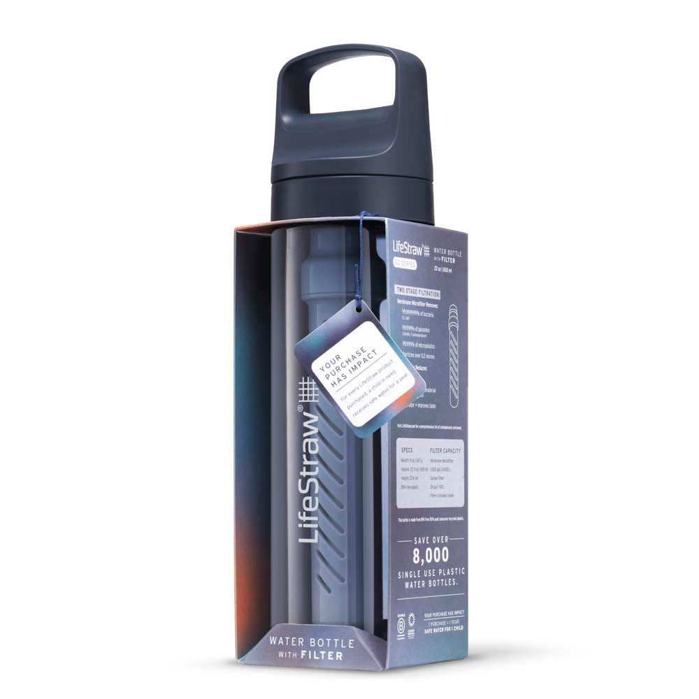Go 2.0 - Drinkfles met waterfilter