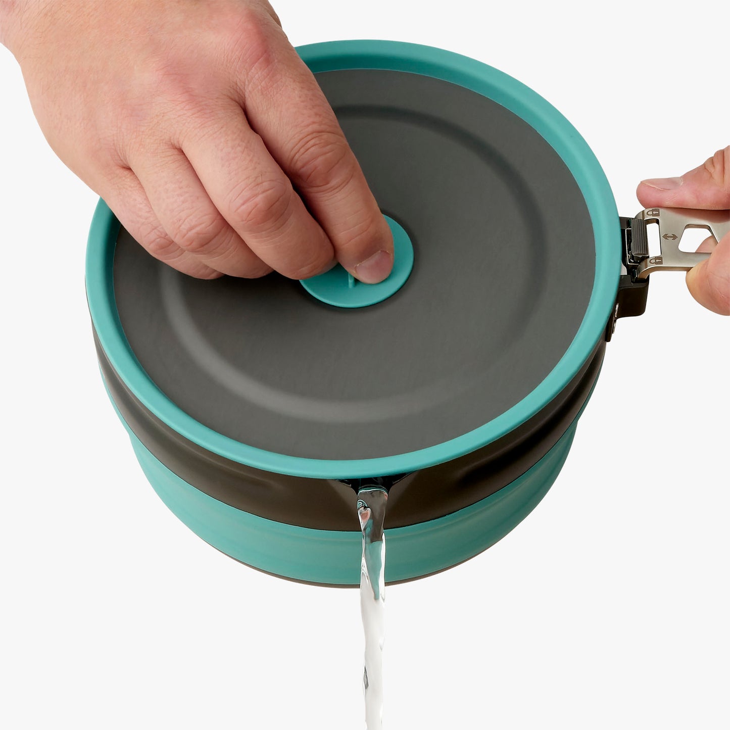 Ultra-light collapsible cooking pot