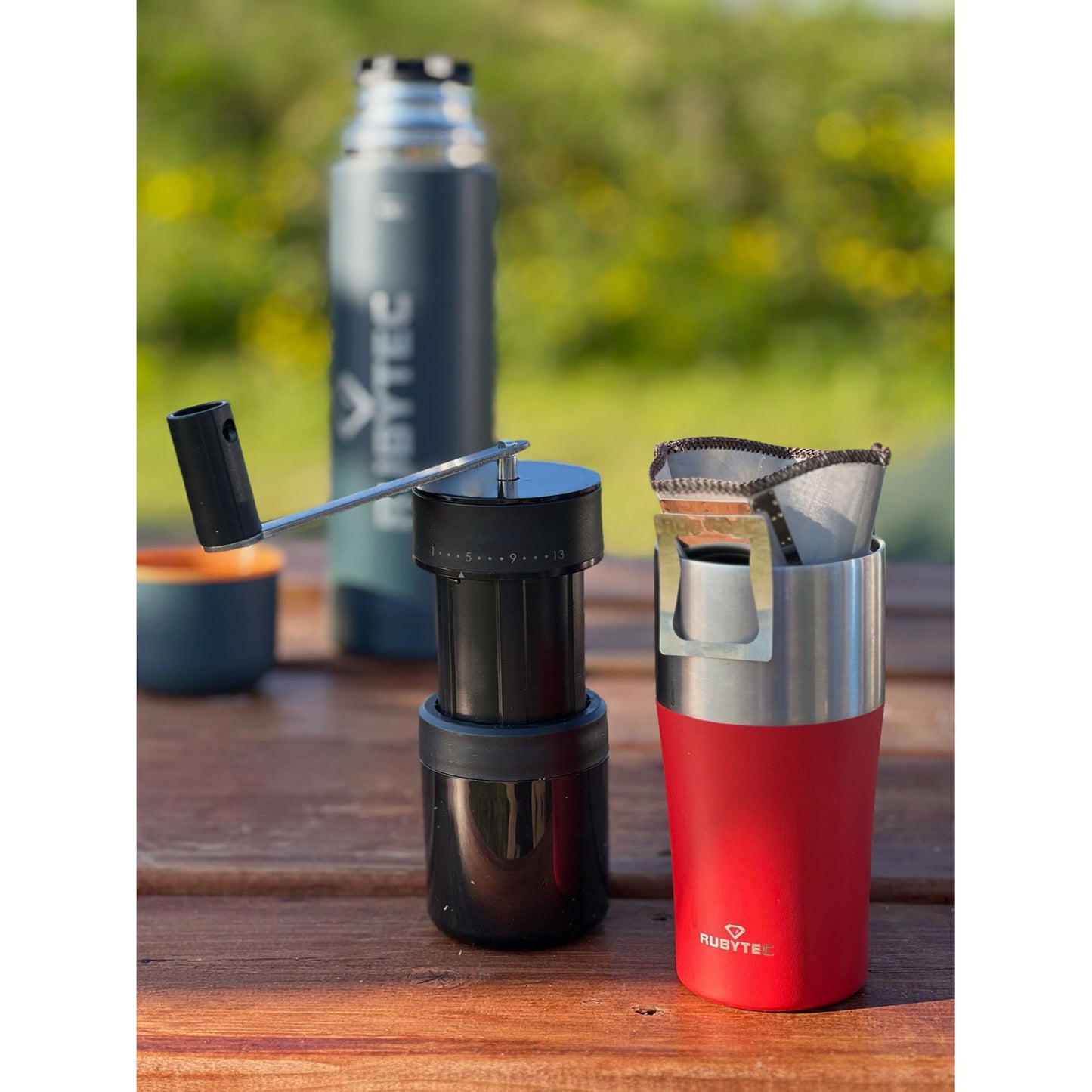 Robusta draagbare koffie grinder