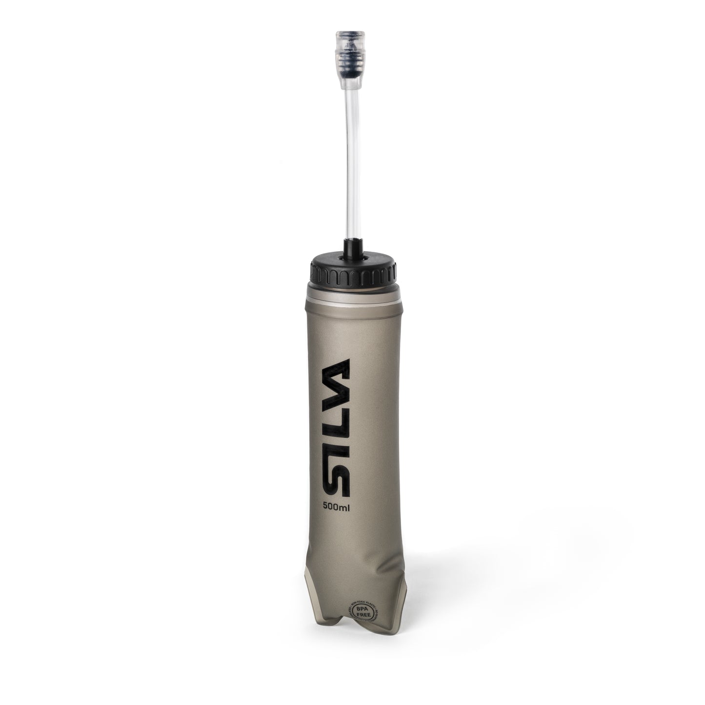 Soft flask met rietje 500 ml - Handige, opvouwbare waterfles met rietje, perfect voor onderweg en outdooravonturen.
