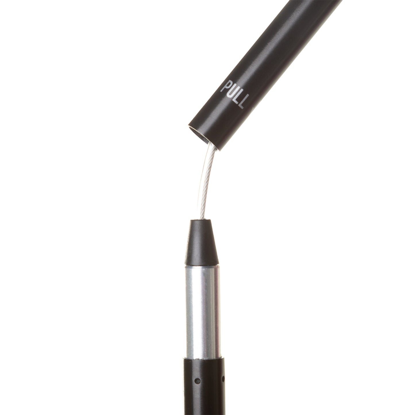 Vouwsluiting trekkingstok in zwart - Robuuste 6061 aluminium trekkingstok met verstelbare lengte, perfect voor outdooravonturen.