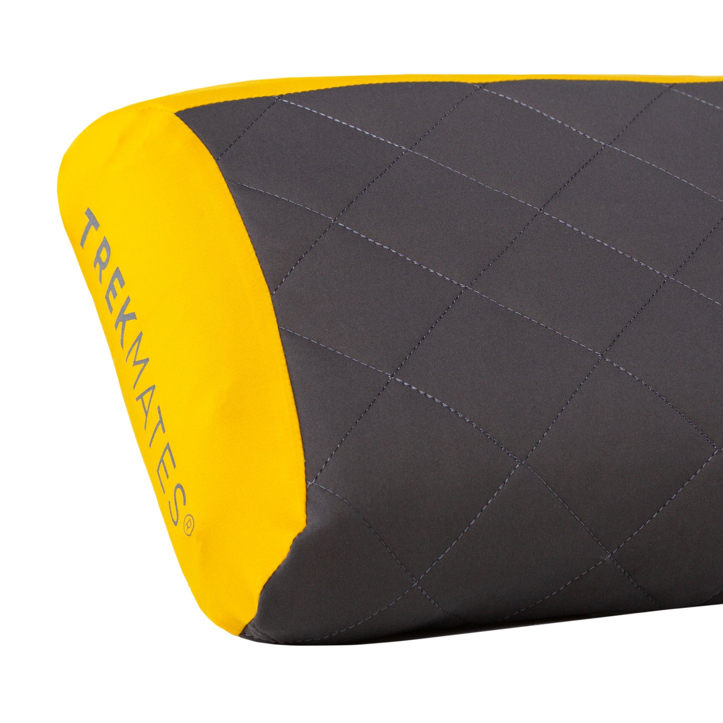 Soft top inflatable kussen in nugget goud - Opvouwbaar kussen voor extra comfort en ondersteuning tijdens lange reizen of kampeertrips.