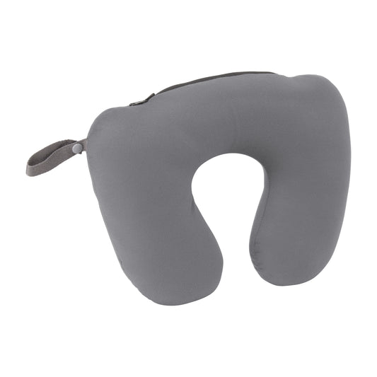 2-in-1 deluxe kussen in chroom - Multifunctioneel kussen met verstelbare ondersteuning voor extra comfort tijdens je outdooravonturen.