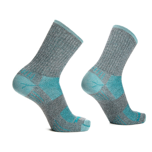 Escape Crew T-shirt in Ash Twist Turquoise - Lichtgewicht en ademend T-shirt, ideaal voor avontuurlijke activiteiten en comfortabele dagen.