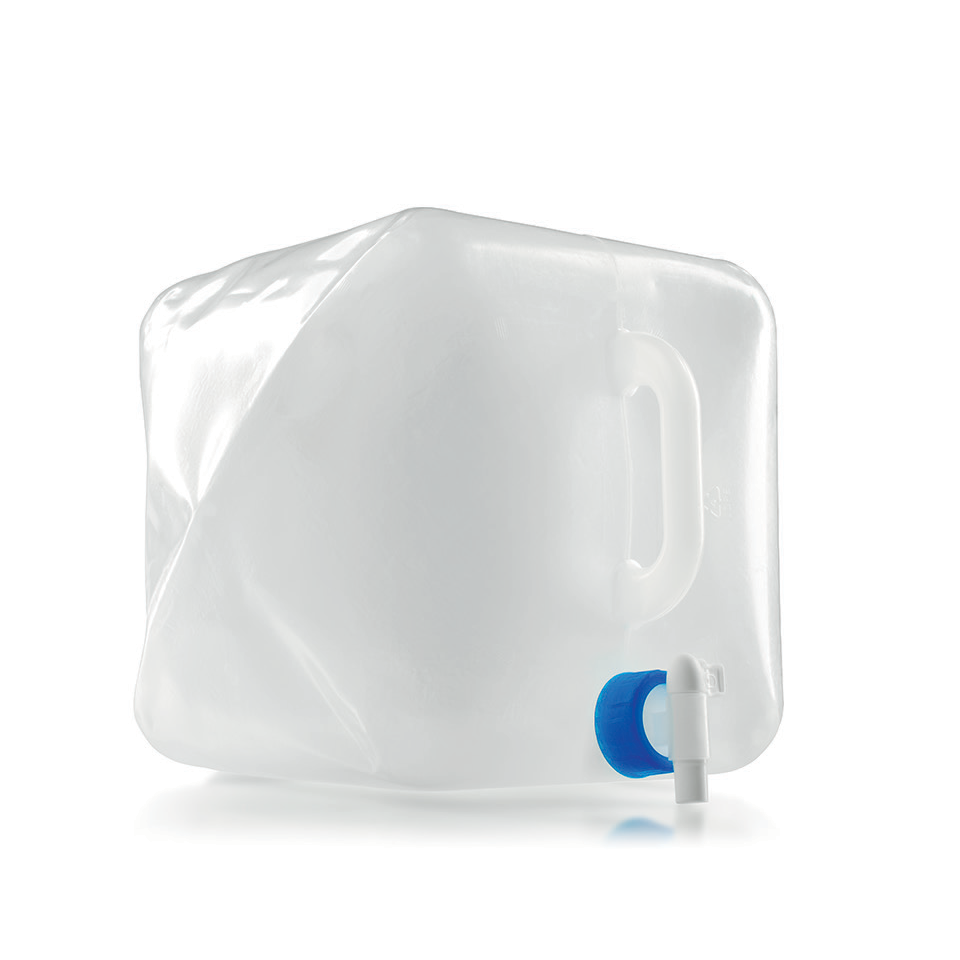 Water Cube 15L - Opvouwbare en draagbare watercontainer voor outdoor- en kampeeravonturen.