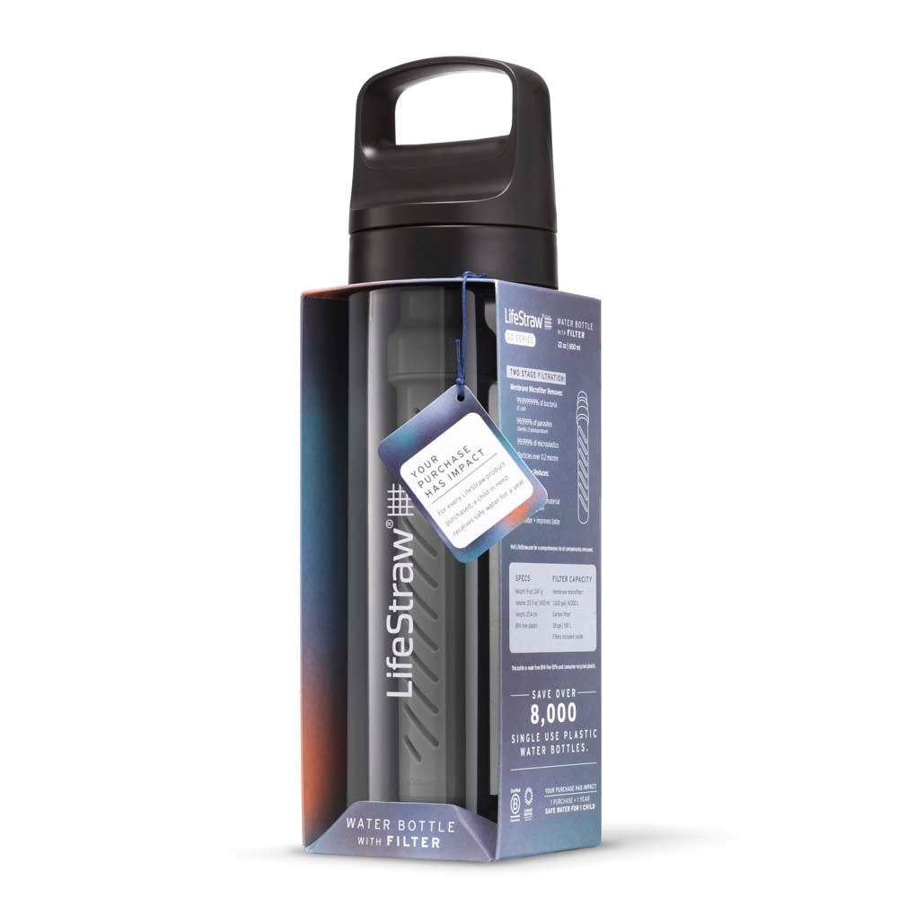 Go 2.0 - Drinkfles met waterfilter