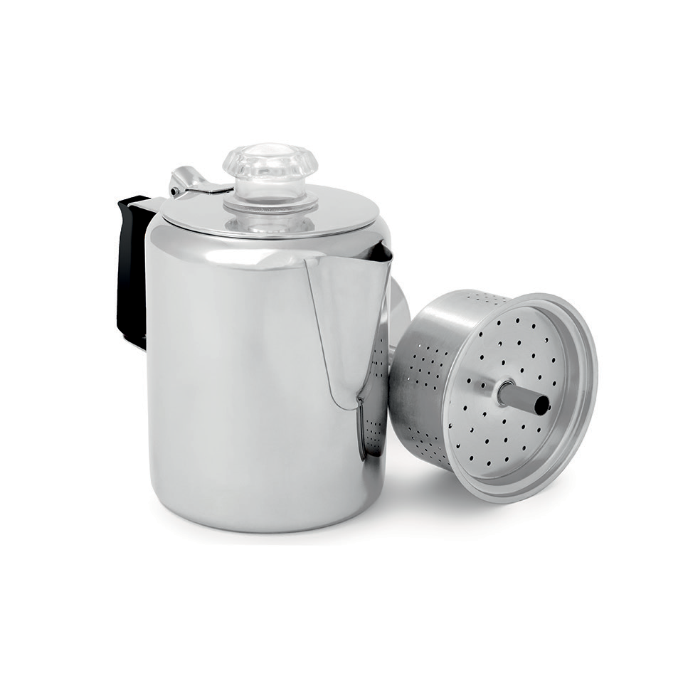 Glacier Stainless 3-delige pannenset - Duurzame en roestvrijstalen kookset voor outdoor en kamperen.