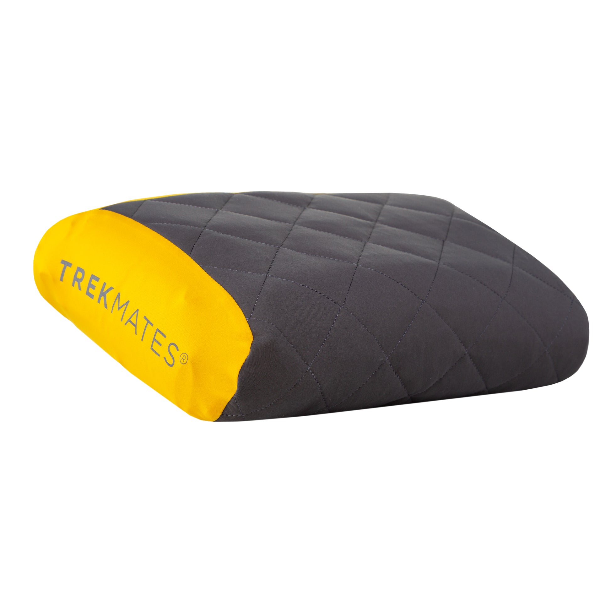 Soft top inflatable kussen in nugget goud - Comfortabel en opblaasbaar kussen voor een goede nachtrust tijdens outdooravonturen.