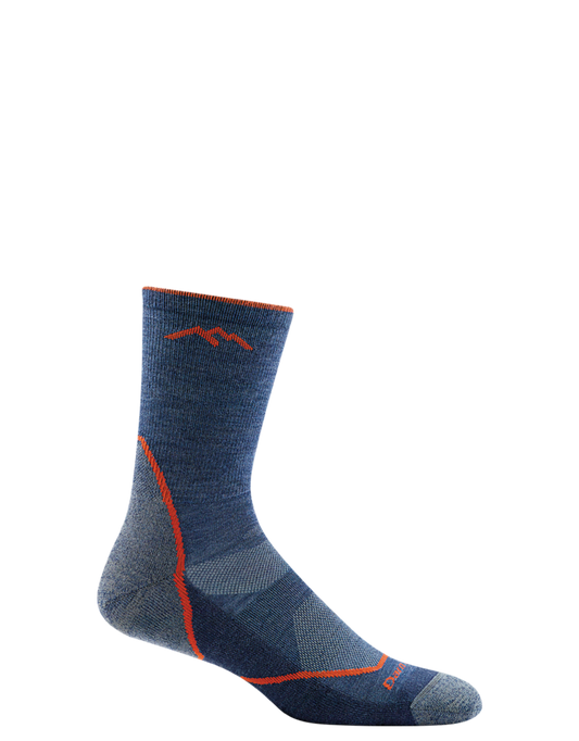 Heren wandelsok - Micro Crew - Denim