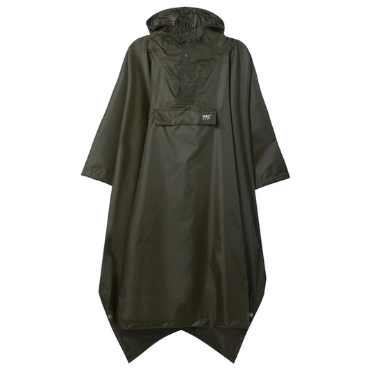 Mac in a Sac poncho khaki green