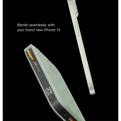 Xtorm Fuel Series 5 20W powerbank 10.000mAh (groen) - Krachtige powerbank met 2x USB-C en 1x USB-A poort, ideaal voor het opladen van je apparaten onderweg.