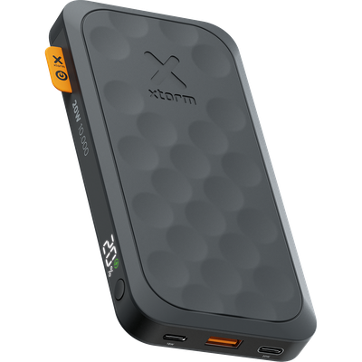 Xtorm Fuel Series 5 20W powerbank 10.000mAh - Compacte powerbank met 2x USB-C en 1x USB-A poort voor efficiënt opladen van je apparaten onderweg.
